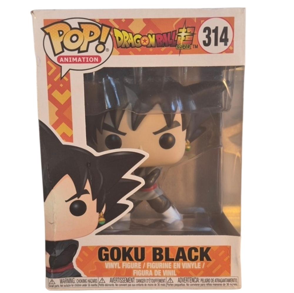 Funko × Dragon Ball Z GOKU BLACK Funko POP Vinyl Figure - Grey & Black.